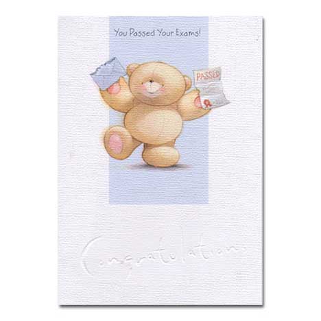 Passed Your Exams Forever Friends Card